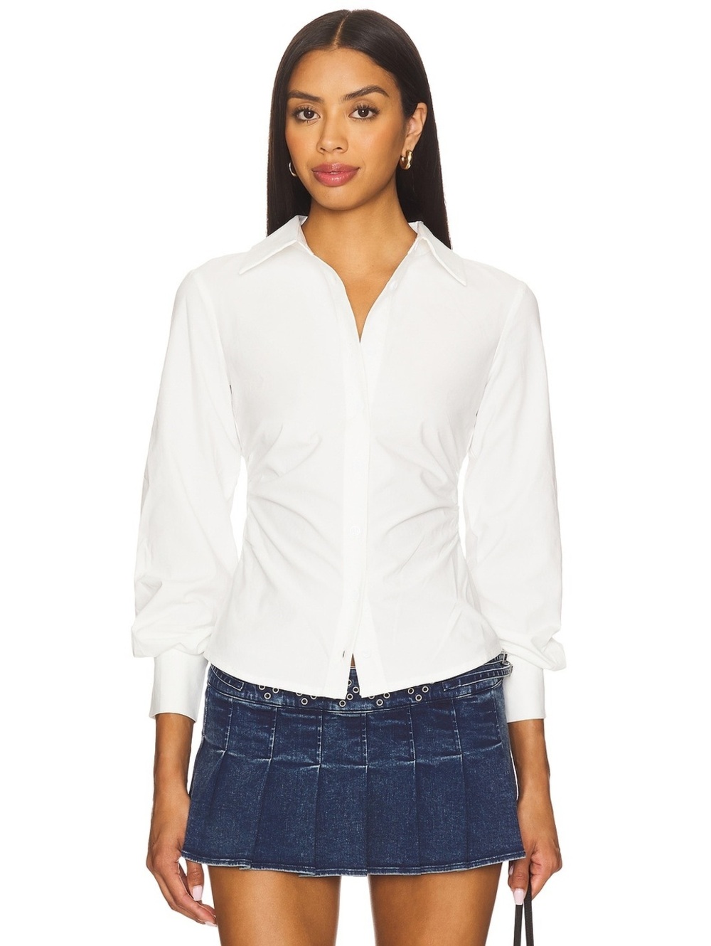 All the Ways Millie Button Up Top